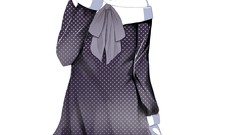 Black and white woman Anime white background Shorts monochrome 