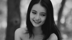 Black and white woman asians