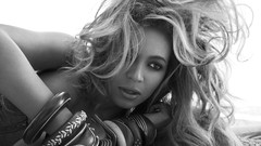 Black and white woman Beyonce Knowles
