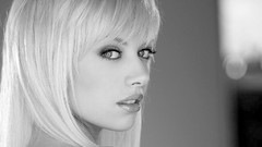 Black and white woman blondes Emma Mae