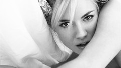 Black and white woman blondes sienna miller