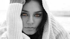 Black and white woman Celebrity vanessa hudgens