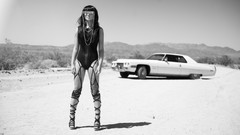 Black and white woman deserts