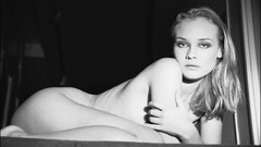 Black and white woman Diane Kruger blondes