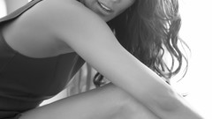 Black and white woman dress legs brunettes models paula patton