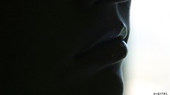 Black and white woman faces Digital Desire magazine