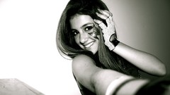 Black and white woman gloves Actress blondes brunettes singers 