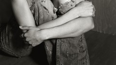 Black and white woman jeans monochrome brittany murphy