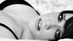 Black and white woman models