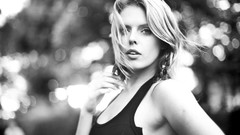 Black and white woman models