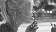 Black and white woman models