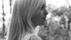 Black and white woman models