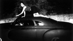 Black and white woman monochrome Actress salma hayek classic 