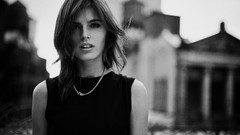 Black and white woman monochrome dasha