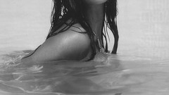 Black and white woman monochrome models candice boucher