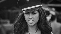 Black and white woman Monsters Mono grayscale