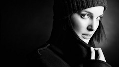 Black and white woman Natalie Portman Actress