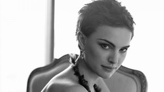 Black and white woman Natalie Portman Actress