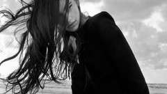 Black and white woman portraits