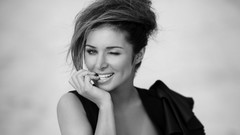 Black and white woman smiling