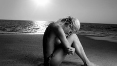 Black and white woman sunlight