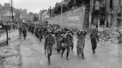 Black and white World War II