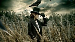 Black asians scarecrow artwork