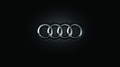 Black Audi logos