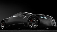 Black Audi prototype