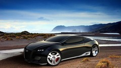Black Audi ultimate concept art