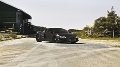 Black Auto cars audi r8