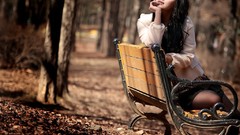 Black autumn brown asians tan models black hair Korean Ryu Ji 