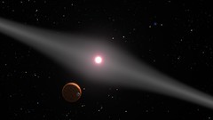 Black background 2004 outer space