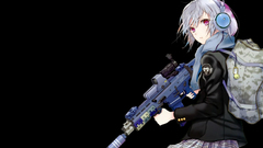 Black background Anime