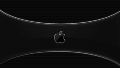 Black background apple inc