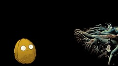 Black background Arms zombies walnuts plants vs zombies Simple 