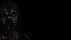 black background artwork Simple Background Women face portrait