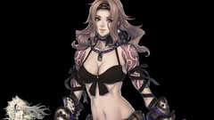 Black background bra