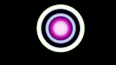 Black background eye hal