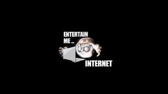 Black background funny Internet