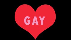 Black background Hearts Gay