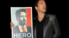 Black background Iron Man Actors posters robert downey jr 