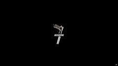 Black background Josh Hartnett Bruce Willis pistols Lucky 