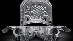 Black background Mercedes-Benz front view vehicles 