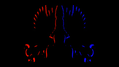 Black background military