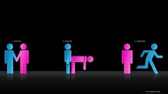 Black background minimalistic