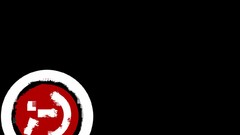 Black background minimalistic