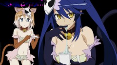 Black background nekomimi animal ears yumekui merry