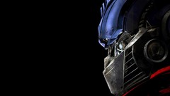 Black background optimus prime Trasnformers