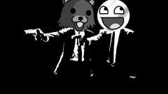 Black background Pedobear Pulp